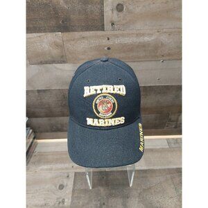 United States Marines Retired Marines Hook n Loop Hat
